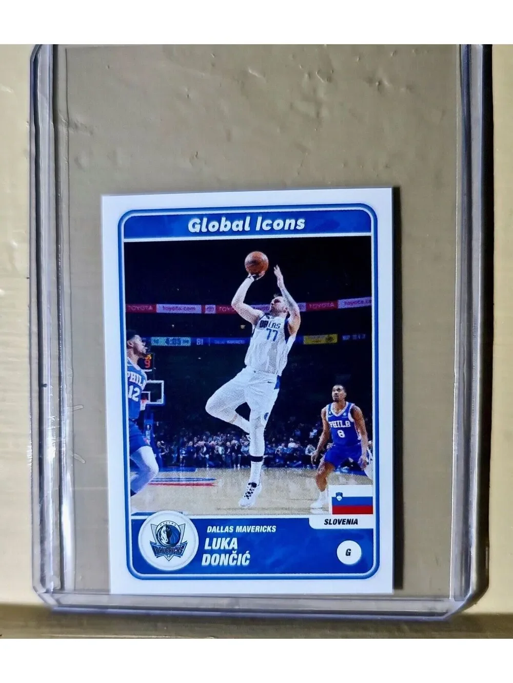 2023-24 Luka Dončić Panini NBA Basketball #67 Global Icons Sticker